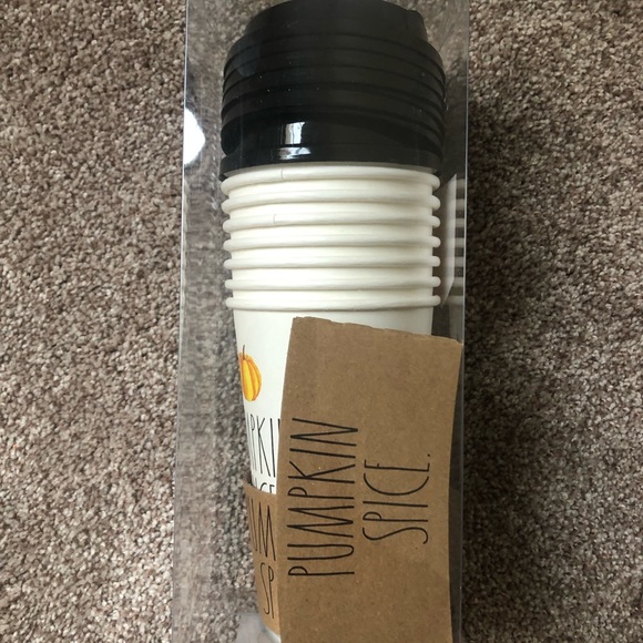 Rae Dunn Pumpkin Spice Cups - Picture 2 of 3